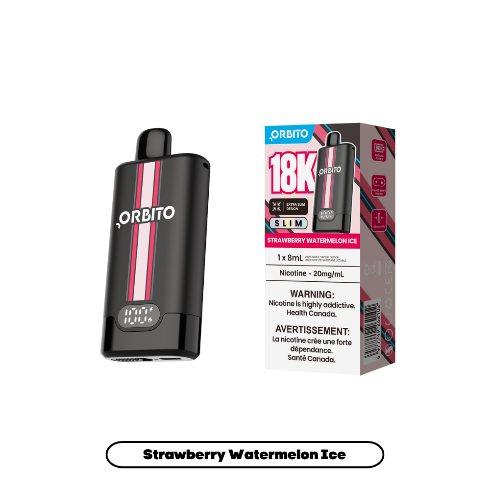 Orbito Slim 18k - Strawberry Watermelon Ice