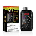 ATOM 99K disposable vape device and packaging in Strawberry Sour Lemon flavor