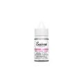 Suavee raspberry e-liquid bottle on a white background