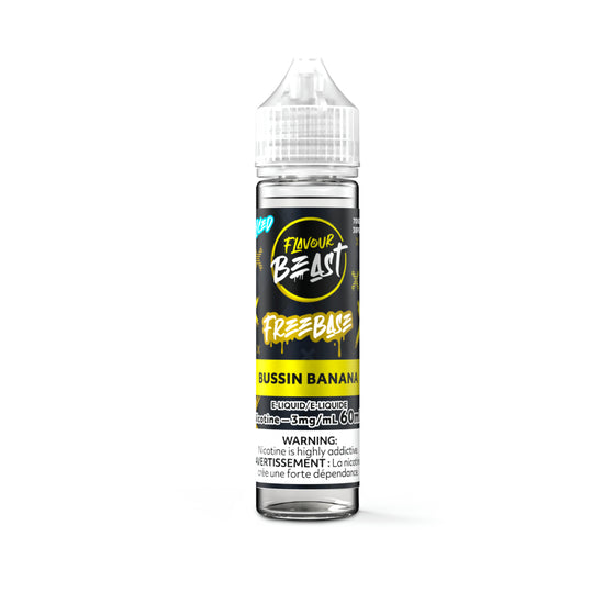 Flavour Beast E- Liquid - Bussin Banana Iced