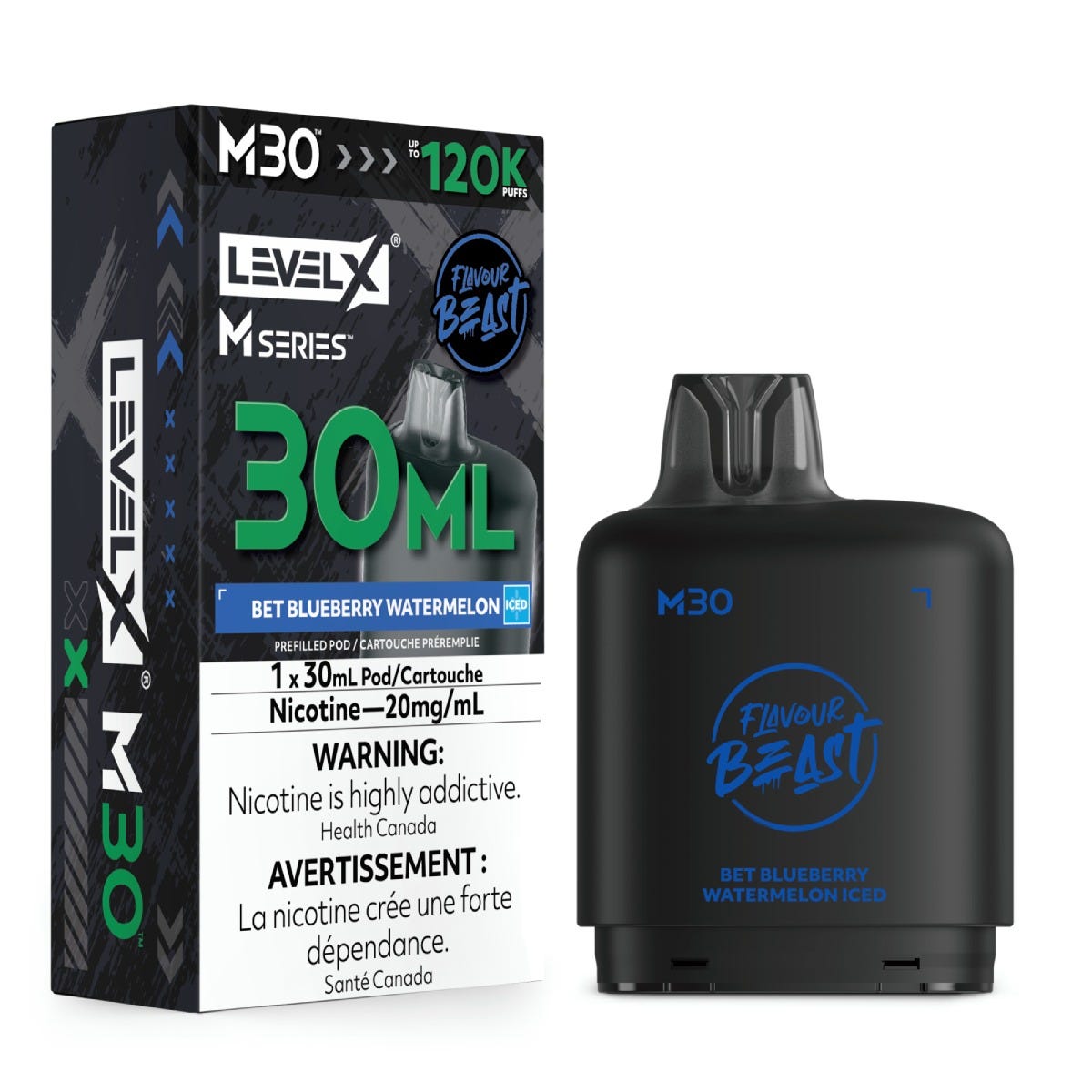 Level X M30 - Bet Blueberry Watermelon Iced