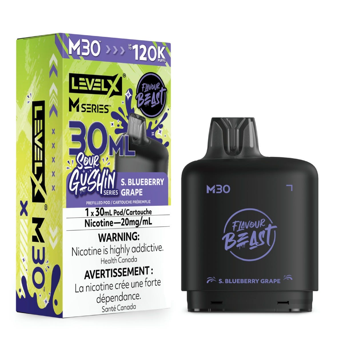 Level X M30 - S.G. S. Blueberry Grape