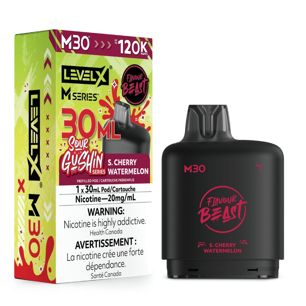Level X M30 - S.G. S. Cherry Watermelon