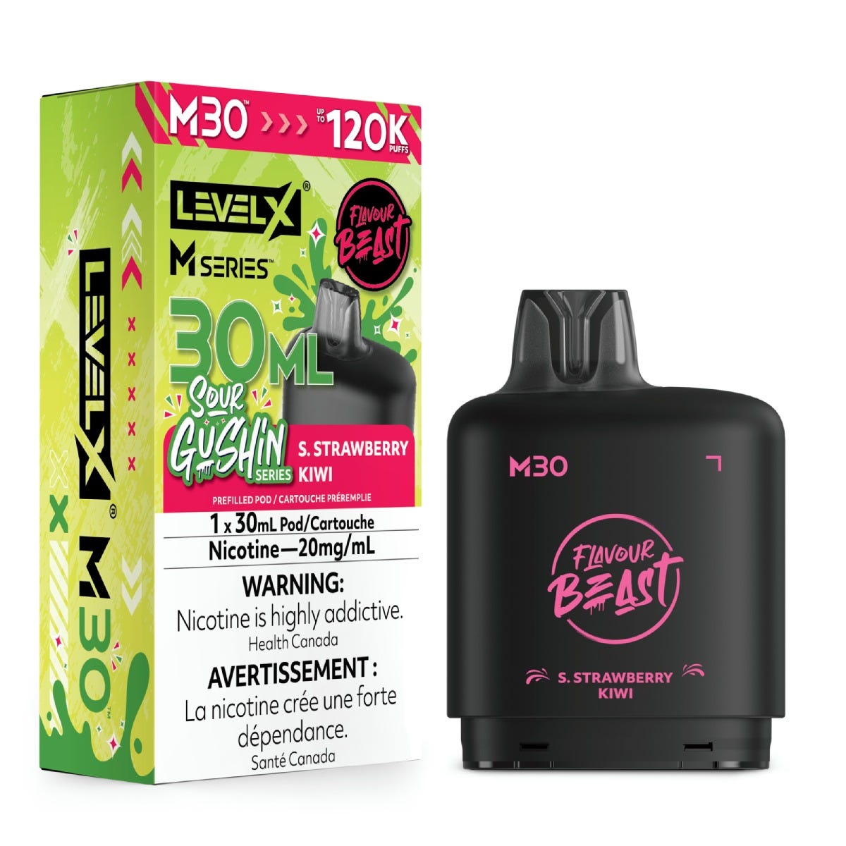 Level X M30 - S.G. S. Strawberry Kiwi